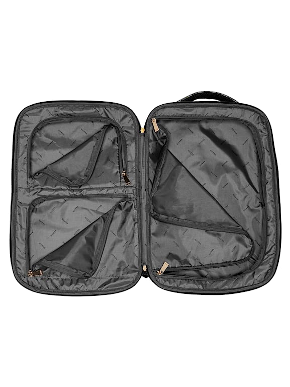 Sac De Voyage GUESS Pisa Double Zip Weekender – Gris/bleu, Homme, Polyuréthane