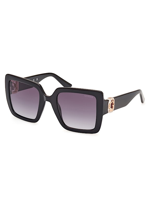 GUESS® Lyla Oversize Square Sunglasses