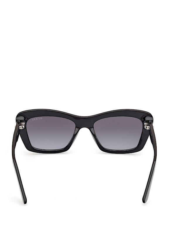 GUESS® Plastic Rectangular Sunglasses