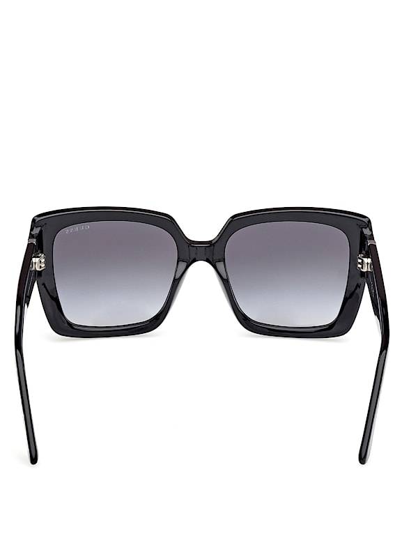 GUESS® Square Quattro G Plastic Sunglasses