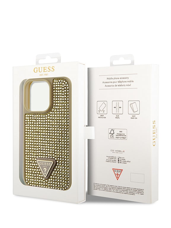 GUESS グリッター iPhone14 plus/pro max ケース GUESS® Rhinestone iPhone 14 Pro Case