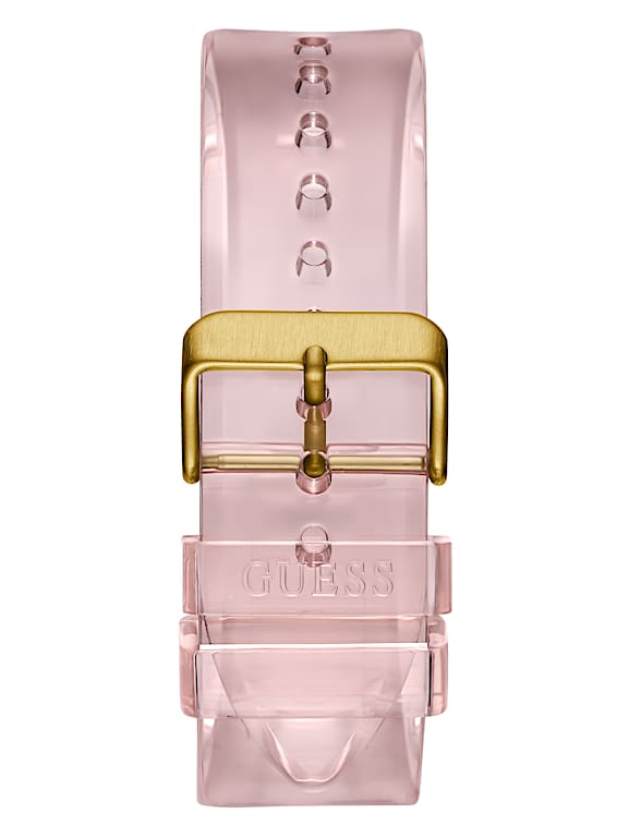 新品未使用　GUESS　腕時計　ピンク Amazon.com: Guess Women's 37mm Watch - Pink Pink Dial Silver-Tone