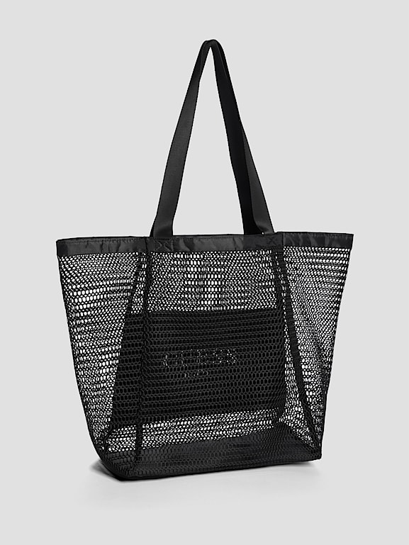 Sac à Main GUESS Jonsi - Fourre-tout Noir à Motifs Multicolores - Taille Medium - Neuf Avec Étiquettes