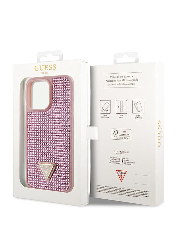 GUESS® Rhinestone iPhone 15 Pro Max Case