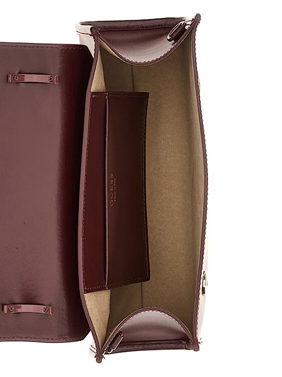 MARCIANO by GUESS® Iris Bamboo Leather Satchel