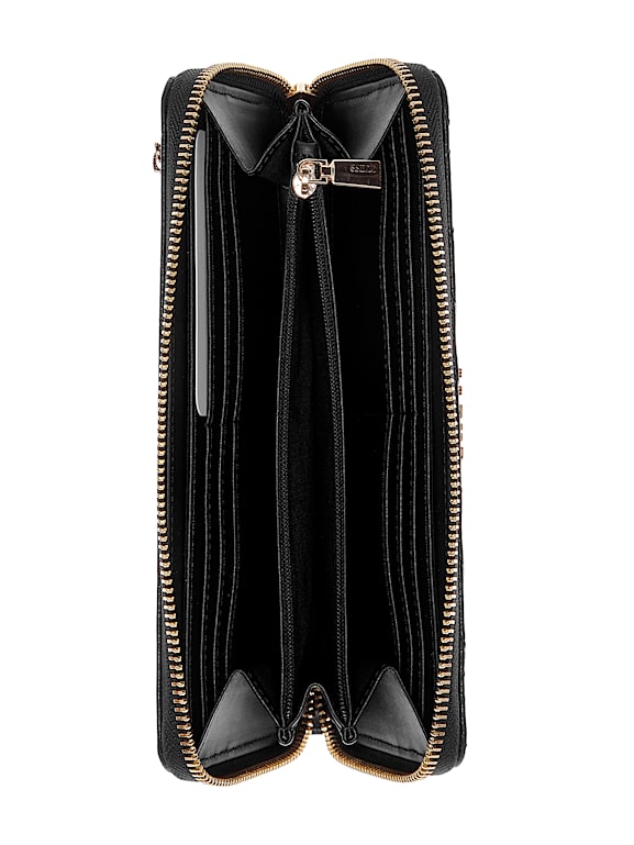 GUESS® Melinda Quattro G Large Zip-Around Wallet