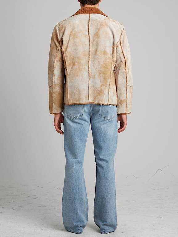 GUESS® Leather Sherpa Jacket