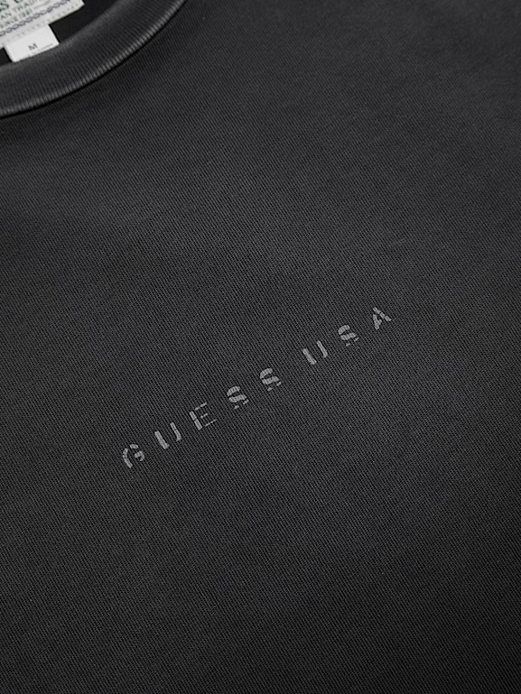 GUESS® distressed logo tee