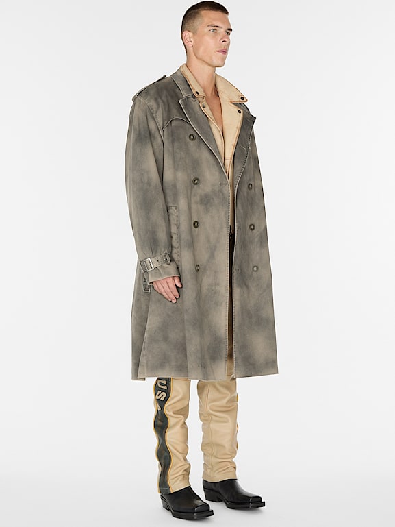 GUESS® woven trench coat