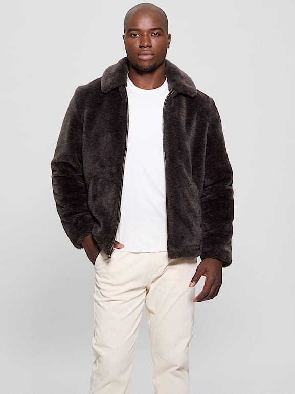 GUESS® Eco Teddy Sherpa Jacket