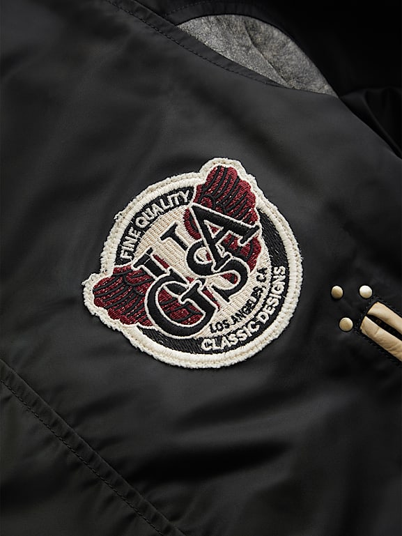 GUESS® nylon moto jacket