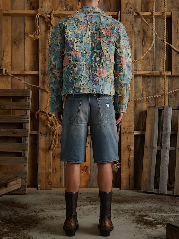 GUESS® quilted denim jacket