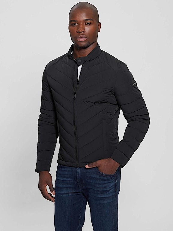 GUESS® Eco Stretch Nylon Padded Jacket