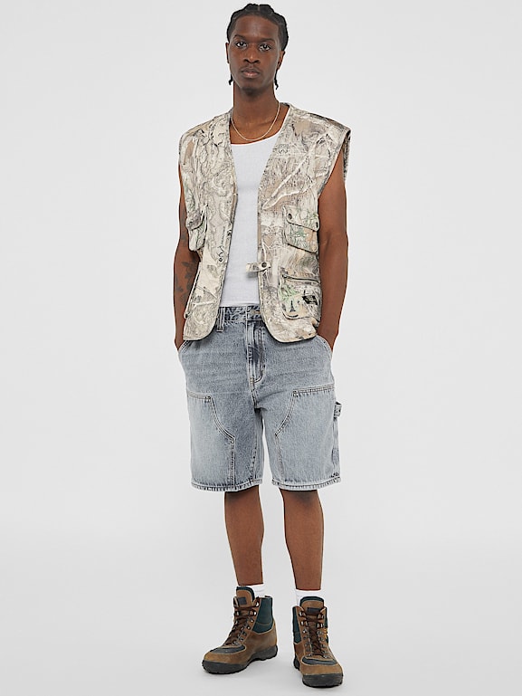 トップス SSZ Digi Falsle Vest 25FW GUESS® GUESS Originals x RealTree Tactical Vest