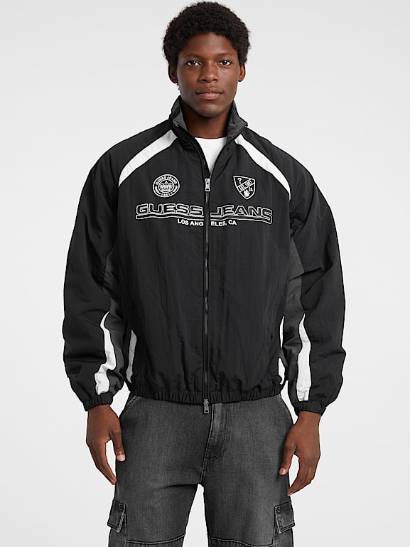 GUESS® Nylon Windbreaker Jacket