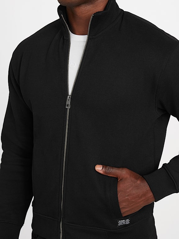 GUESS® Eco 1981 Label Mock Neck Jacket