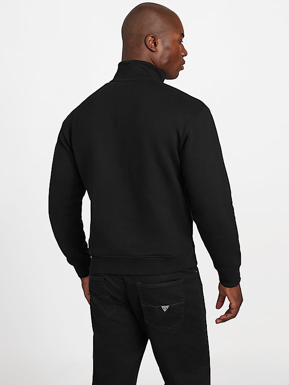 GUESS® Eco 1981 Label Mock Neck Jacket