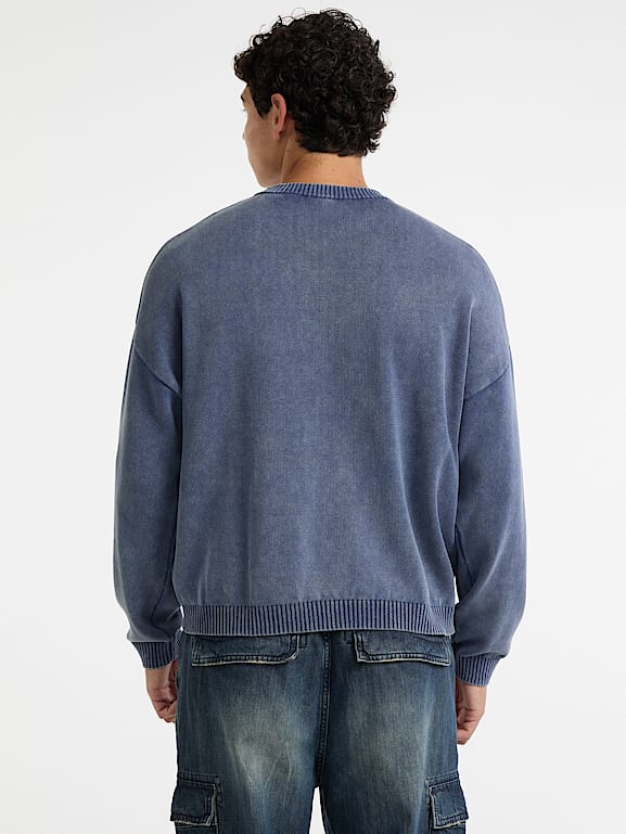 GUESS® GUESS Originals Eco Boxy Logo Sweater