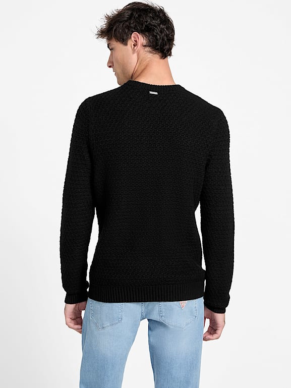 GUESS® Eco Arlo Open-Stitch Sweater
