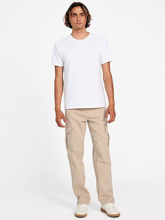 パンツ vivamus DEFORMATION CARGO PANTS (BEIGE) deformation cargo pants – YZ