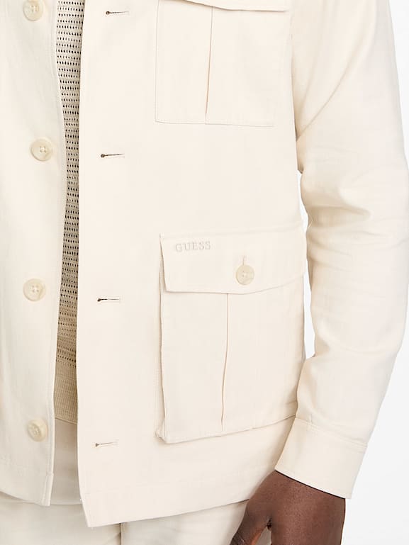 GUESS® Eco Saharian Twill Jacket
