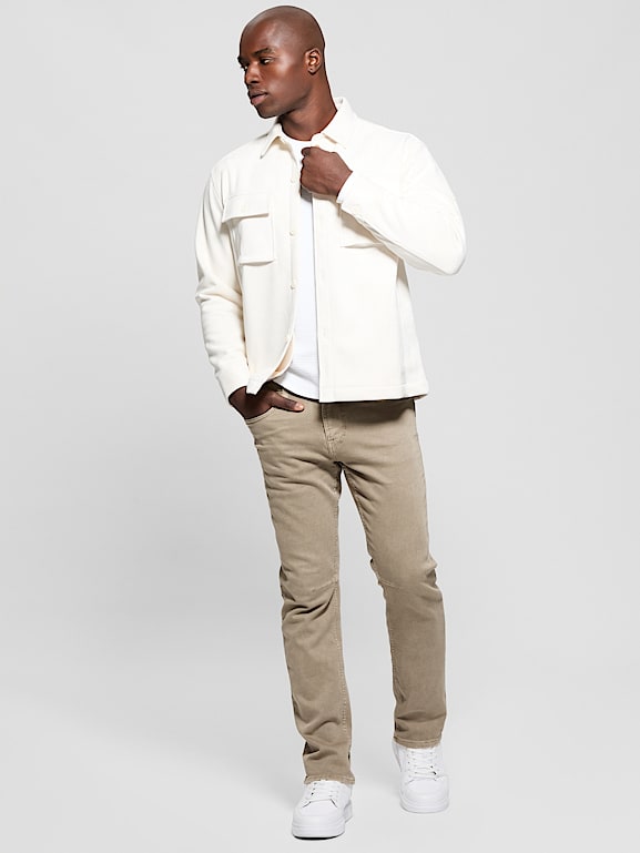 GUESS® Miles Faux-Suede Overshirt