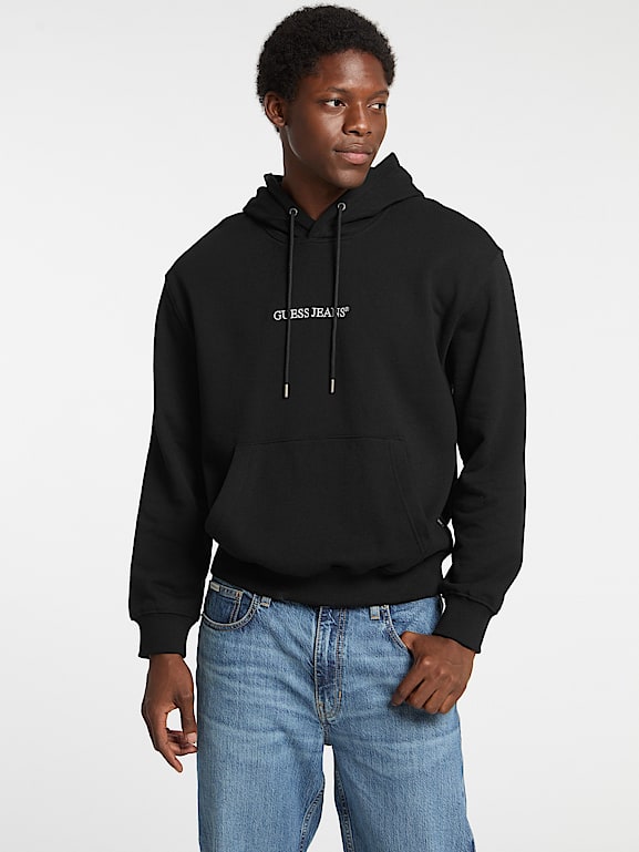 GUESS® Hooded Logo Sweater