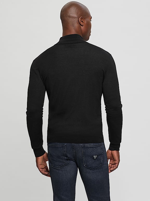 GUESS® Fred Full-Zip Wool Sweater