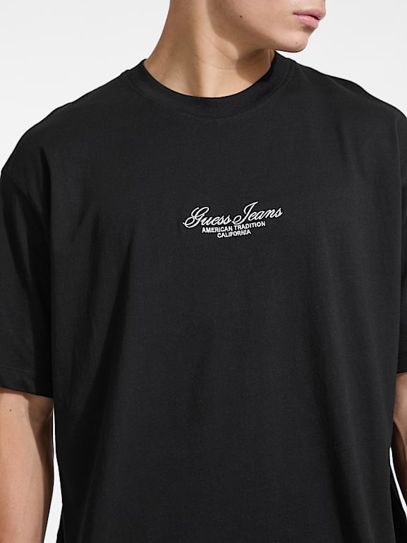 GUESS® Embroidered Logo Oversized Tee