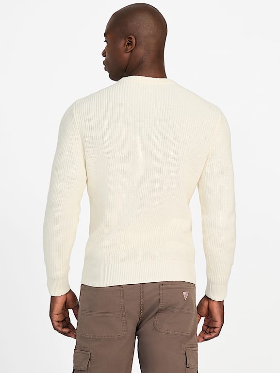 GUESS® Herbie Ribbed Washed Sweater