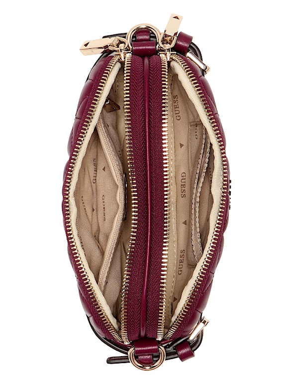 GUESS® Paisleigh Quilted Mini Camera Bag