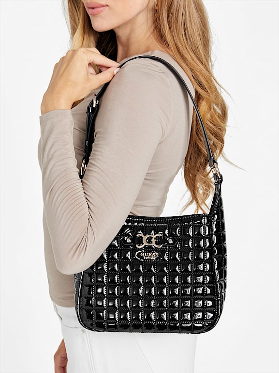 GUESS® Nadira Quilted Hobo Bag