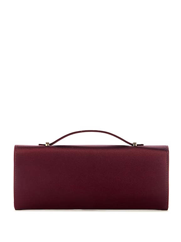 GUESS® Zalina Satin Top-Handle Clutch