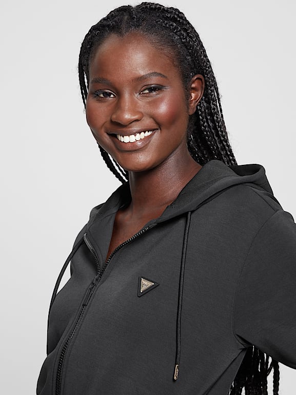 GUESS® Eco Olympe Full-Zip Hoodie Sweatshirt