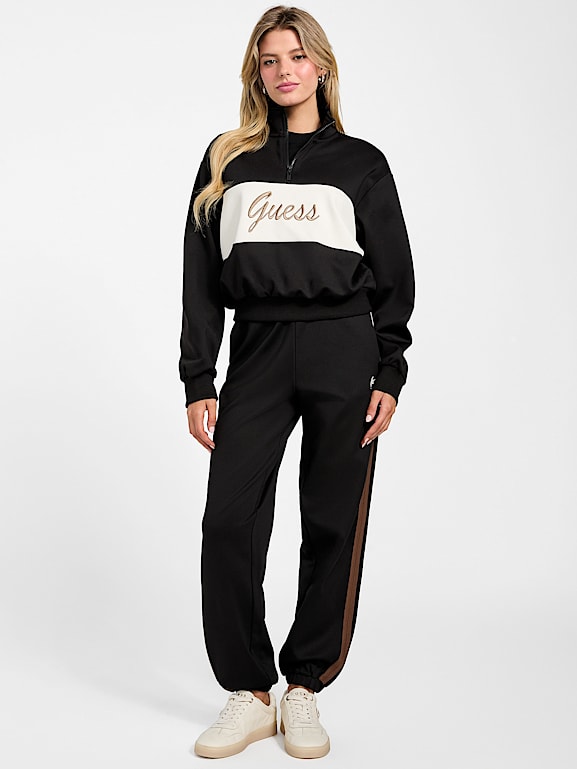 GUESS® Eco Fabia Half-Zip Sweatshirt