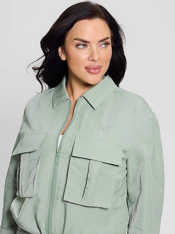 GUESS Umhängetasche Eco Erica Status Crossbody Mocha Logo - View #5