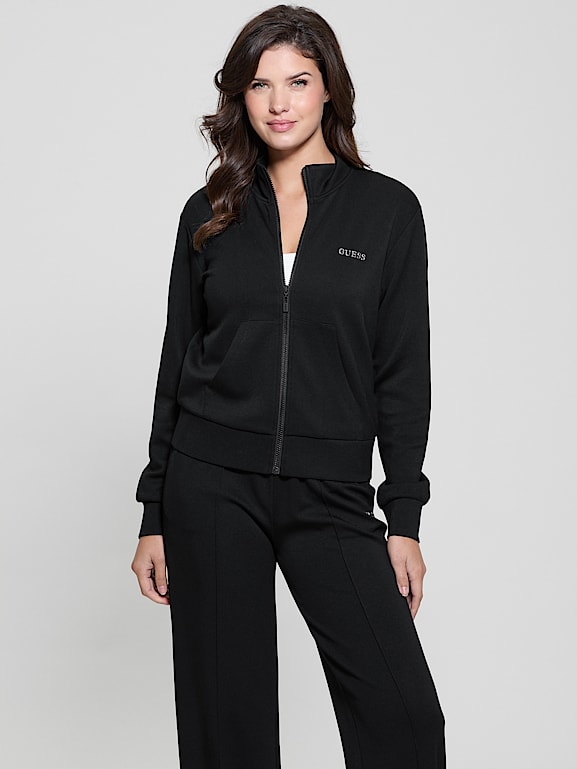 シェイキーウーマン GUESS® Eco Gelsey Full-Zip Sweatshirt