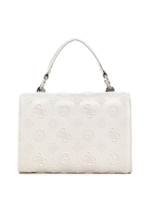 Lucky Brand Women's Zena Vegan Bucket Handbag - Vanilla Color, Belted Detail - View #5