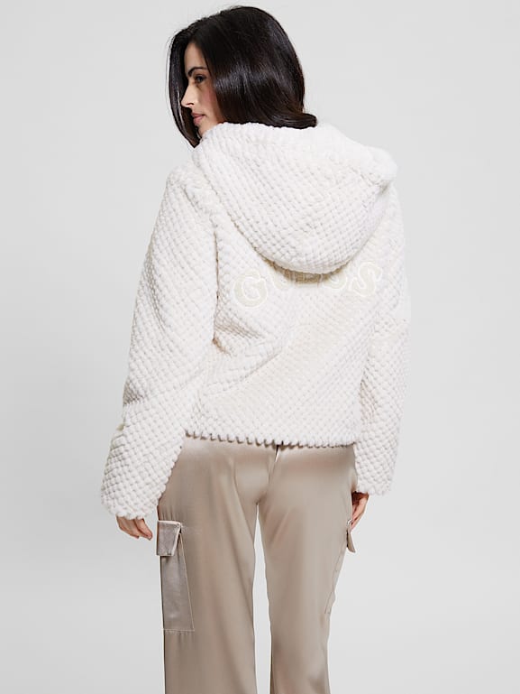 GUESS® Theoline Faux-Fur Hooded Jacket