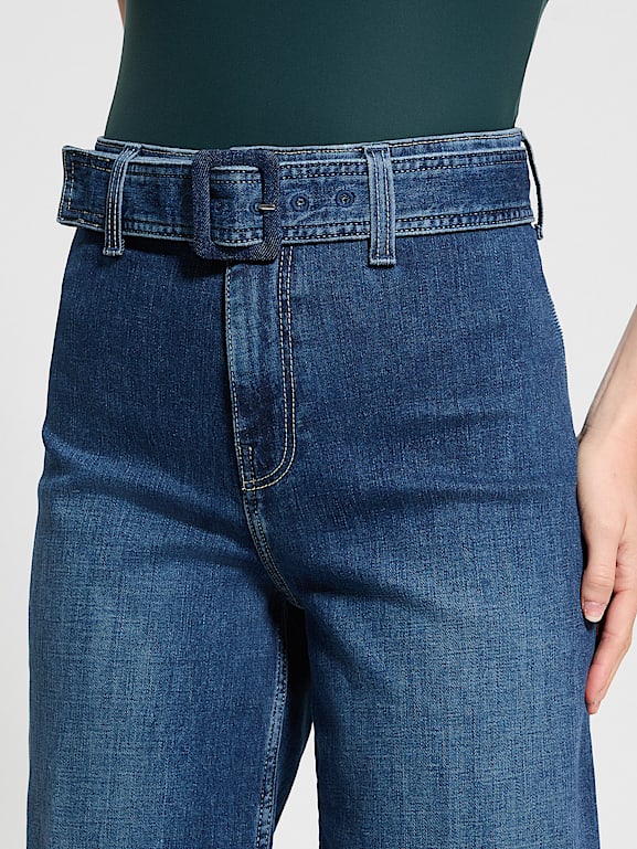 GUESS® Eco Dakota Belted Seamless Jeans