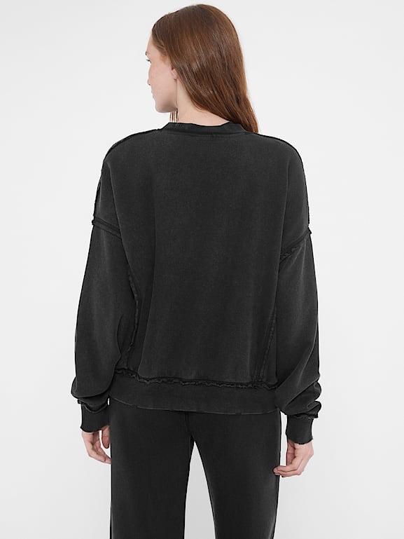 GUESS® GUESS Originals Distressed Pullover