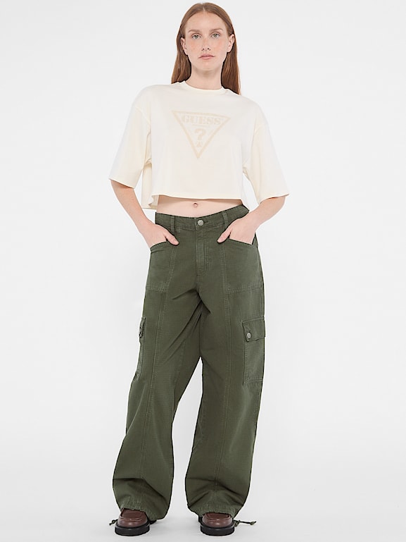 パンツ guess usa combat cargo pants archive Guess USA Men's' Combat Cargo Pants in Green | LN-CC®