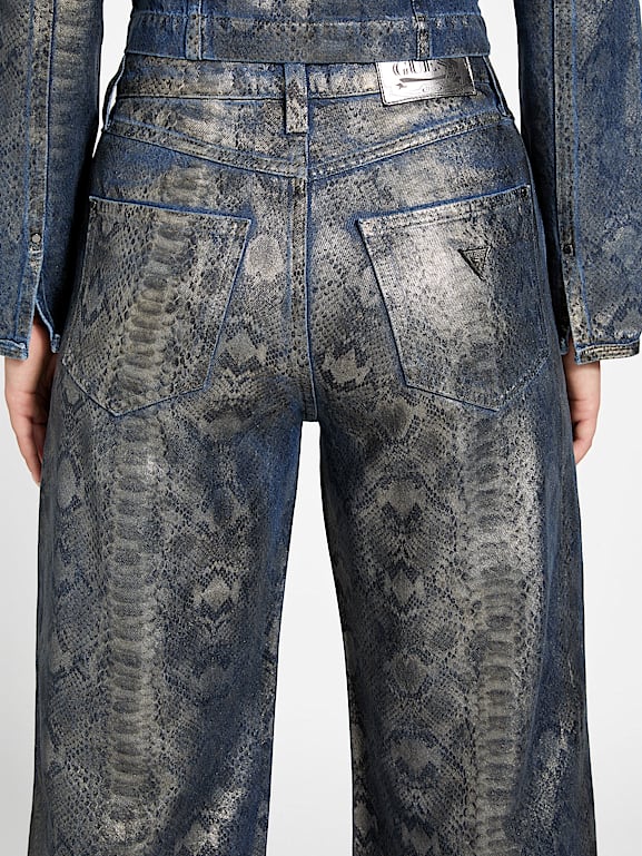 GUESS® Bellflower Snakeskin Jeans