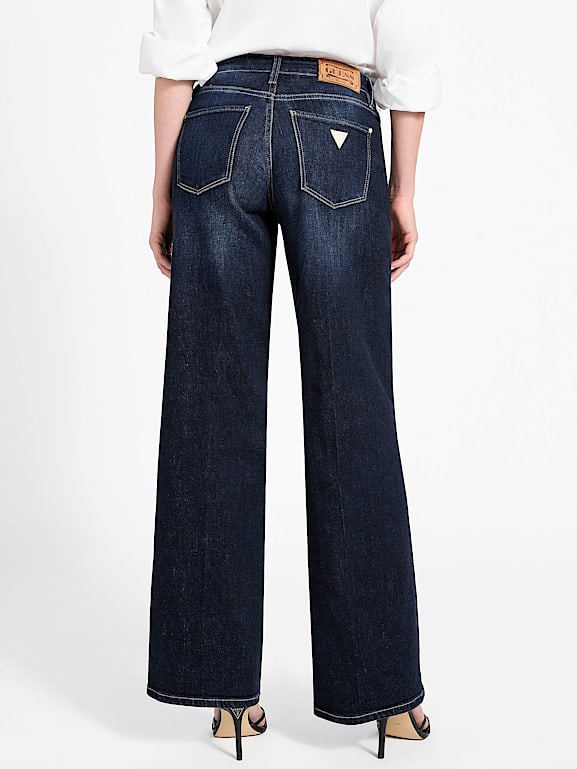 GUESS® Mid-Rise Sexy Palazzo Wide-Leg Jeans