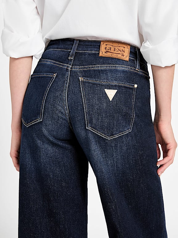 GUESS® Mid-Rise Sexy Palazzo Wide-Leg Jeans
