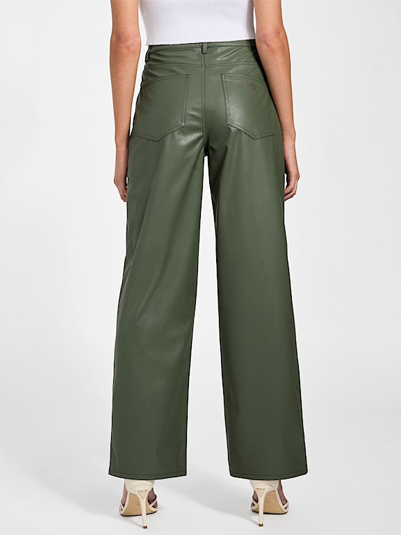 Pantalon Treillis Femme GUESS - Beige, Taille 36 - Très Bon état