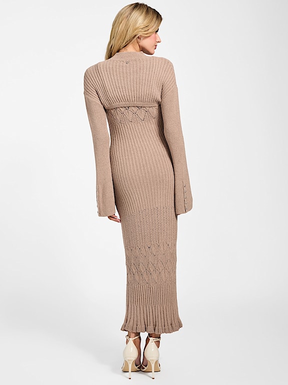 GUESS® Shinju Sweater Dress and Shrug Set