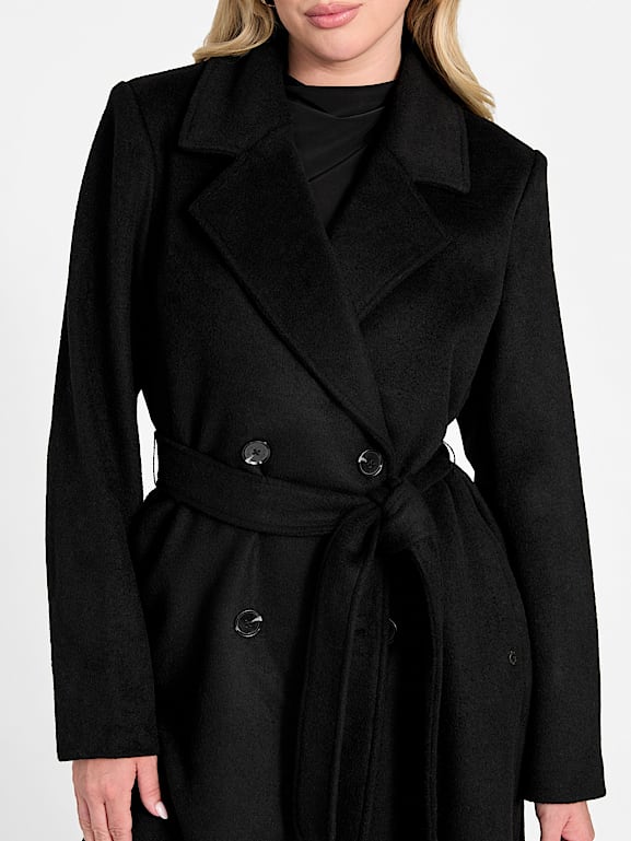 GUESS® Eco Lorenza Wool-Blend Coat