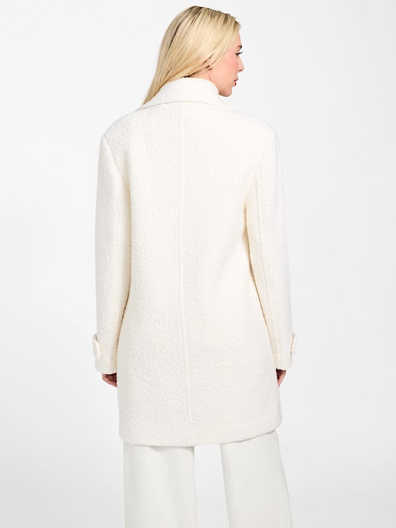 yukka　JOSEPH ホワイトコート V S P - Yuki - Cream Shearling Coat