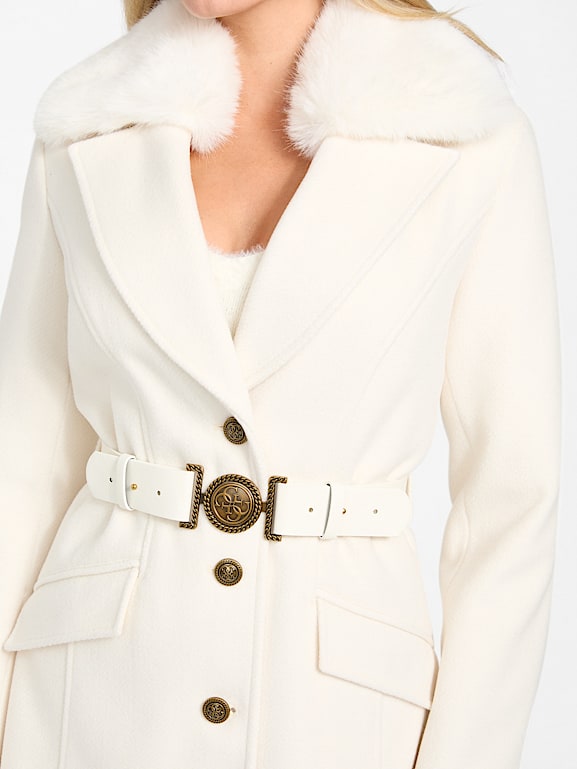 GUESS® Eco Patrice Belted Coat